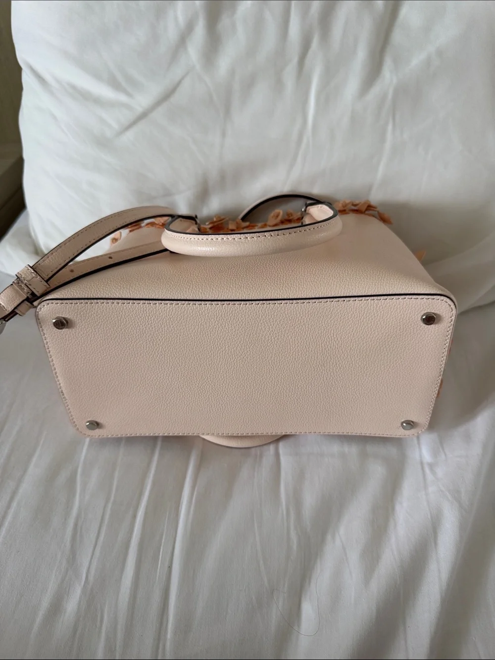 Kate spade Thompson street floral small satchel bag purse